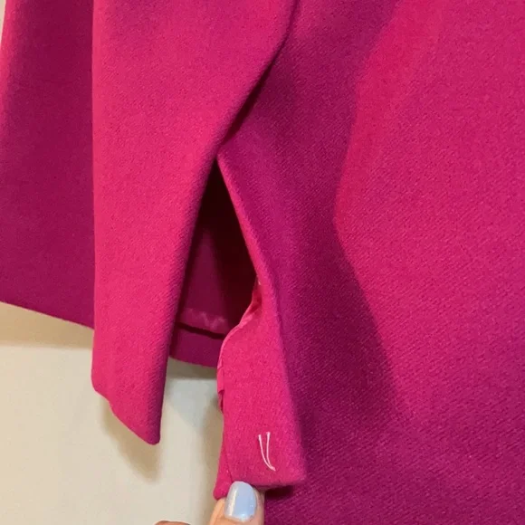 Jcrew Wool Hot Pink Street - Picture 4 of 4